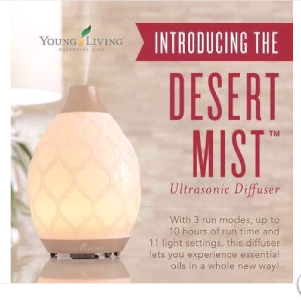 NEW- used once! Desert Mist Diffuser